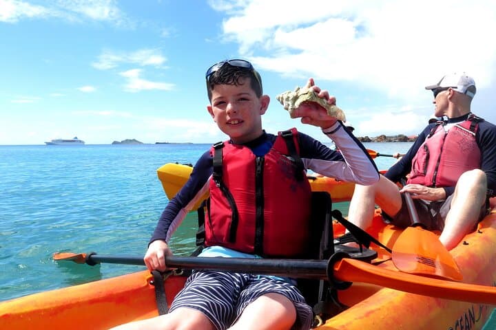 St. Thomas Kayak & Sea Turtle Snorkel: Guided Paddle to Protected Bays photo 5