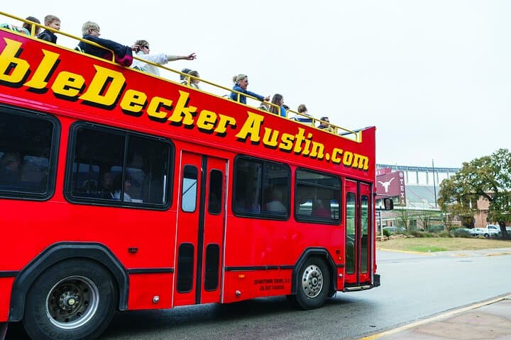 Austin Hop-On Hop-Off Double-Decker Bus Tour — All-Day Downtown Sightseeing photo 4