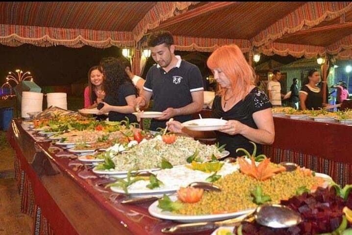 Dubai Evening Desert Safari: Dune Bashing, Sandboarding & BBQ Camp Experience photo 4