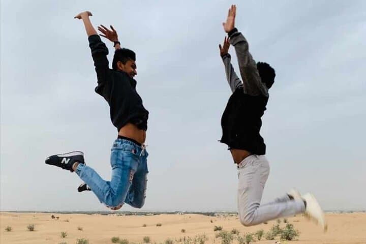 Dubai Evening Desert Safari: Dune Bashing, Sandboarding & BBQ Camp Experience photo 5