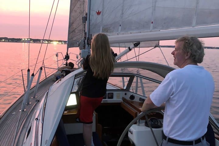 Private Sunset Sail in Saco Bay — Golden Hour Coastal Maine Cruise photo 4