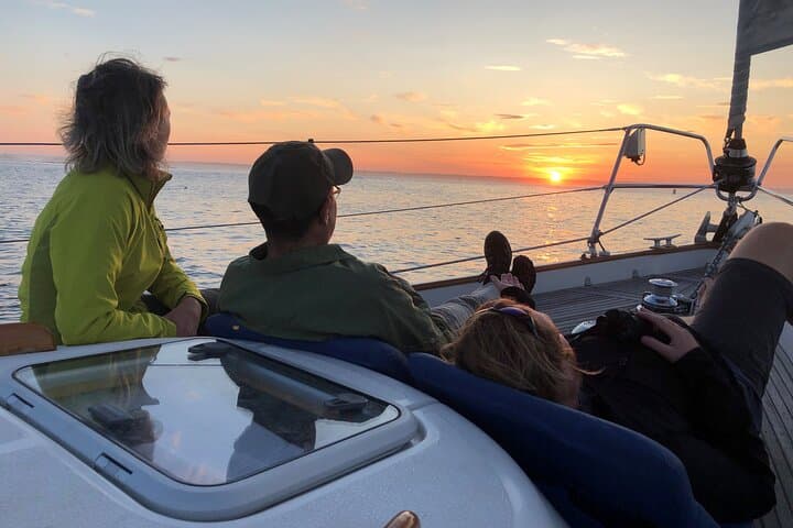 Private Sunset Sail in Saco Bay — Golden Hour Coastal Maine Cruise