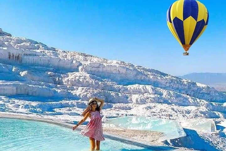 Pamukkale Day Trip from Kusadasi: Explore the White Terraces & Hierapolis photo 5
