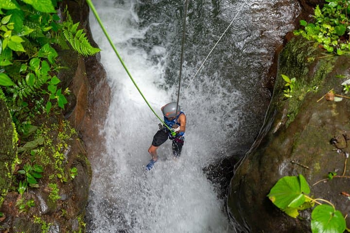 Arenal Volcano Waterfall Rappelling & Canyoning Adventure from La Fortuna