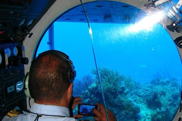 Subsea Subsee: Glass-Bottom Submarine Tour to Punta Nizuc Reef photo 2