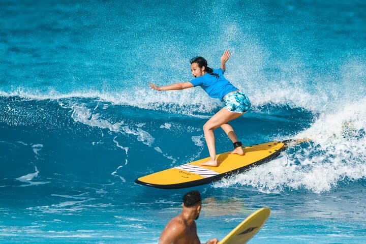 Beginner Surf Lessons in Guadeloupe: 1-Hour Initiation on Grande-Terre
