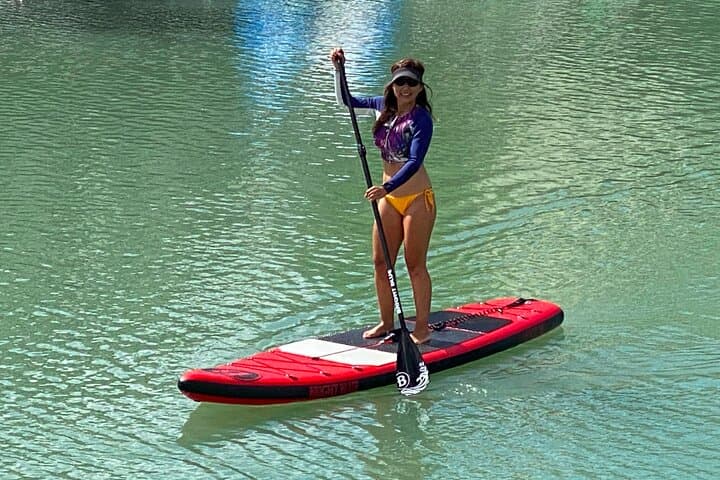 Stand-Up Paddle Board Lessons in Waikiki — Learn SUP at Kaimana Beach