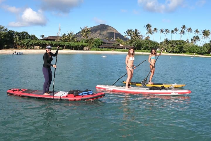 Stand-Up Paddle Board Lessons in Waikiki — Learn SUP at Kaimana Beach photo 2