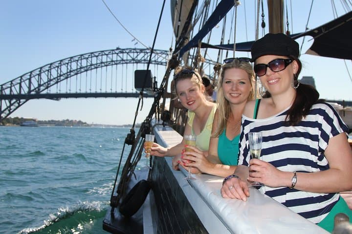 Sydney Harbour Tall Ship Champagne Brunch Cruise — Historic Two‑Hour Sail with Bubbly photo 4