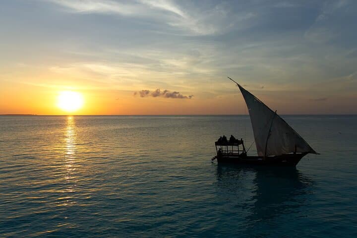 Nakupenda Sandbank & Sunset Dhow Cruise from Stone Town