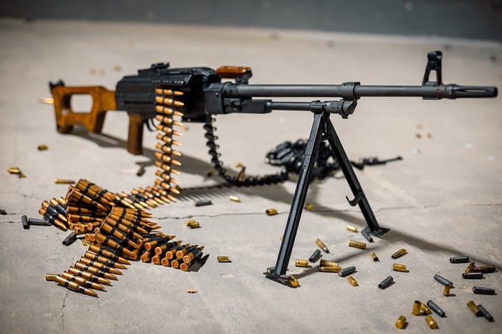 Warsaw Full-Auto Machine Gun Experience at Indoor Shooting Range