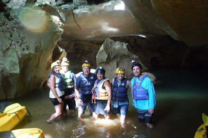 Altun Ha, Cave Kayaking & Zipline Adventure from Belize City