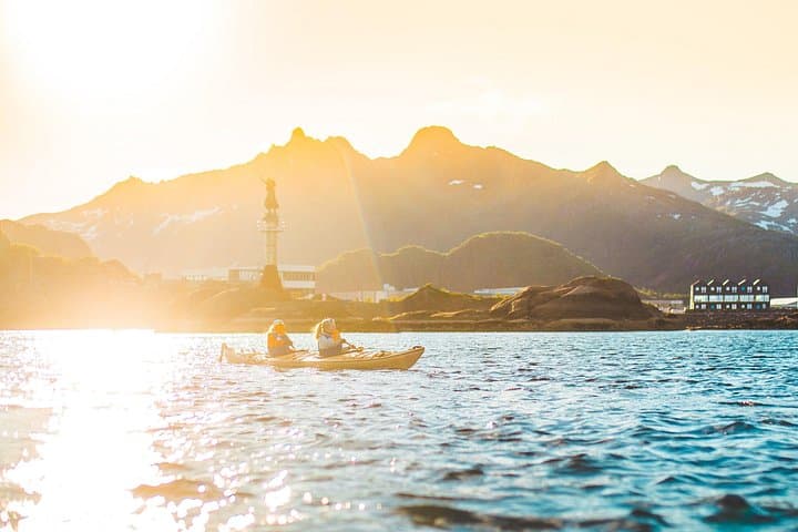 Evening Kayaking in Svolvær: Paddle the Lofoten Sea at Golden Hour photo 2