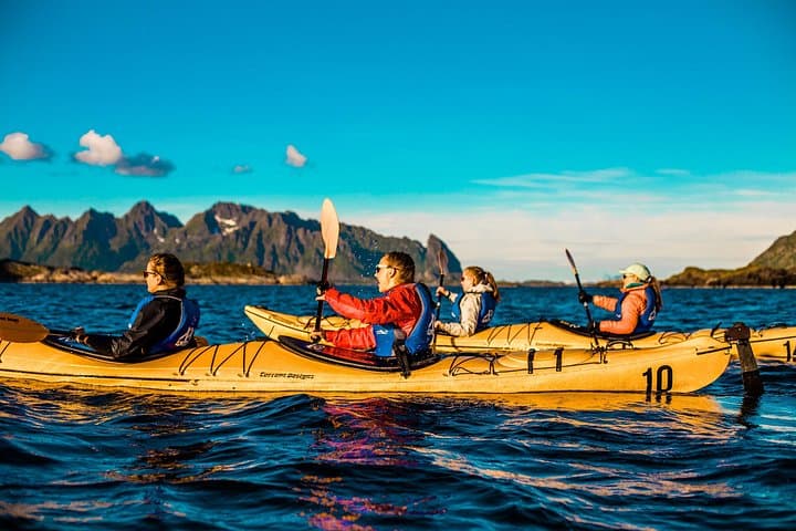 Evening Kayaking in Svolvær: Paddle the Lofoten Sea at Golden Hour photo 4