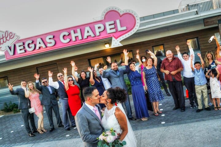 Las Vegas Wedding at The Little Vegas Chapel — Intimate Chapel Ceremony & Photos photo 5