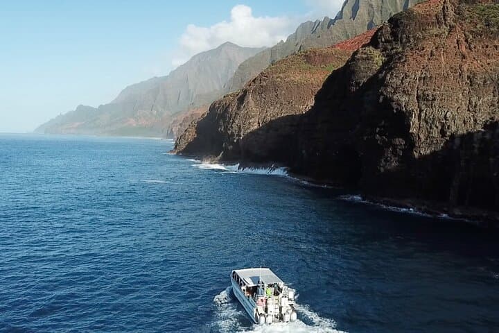 Experience the Thrill of Kauai’s Na Pali Coast on the ’Imiloa Express Sunset Catamaran photo 6