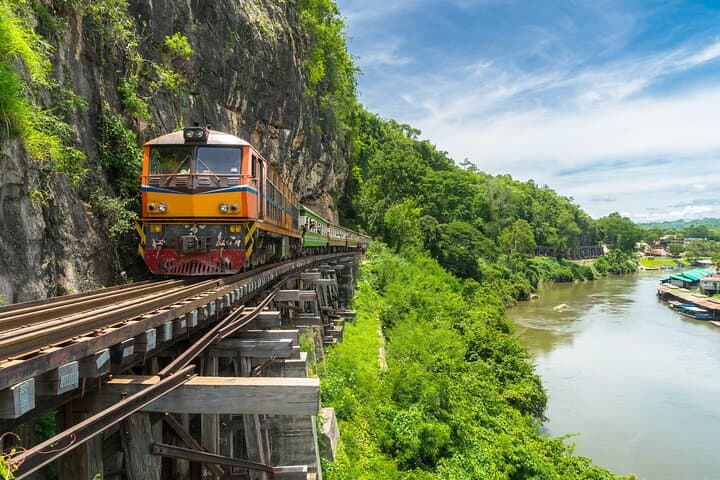 Day Trip to Kanchanaburi: Erawan Waterfall, Bridge on the River Kwai and Death Railway photo 4