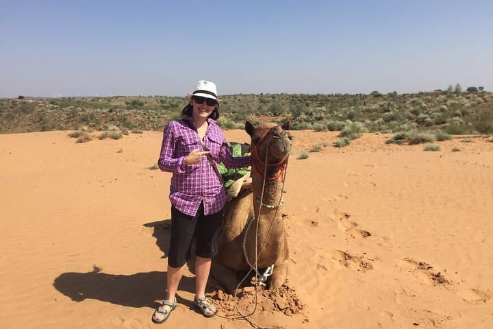 Thar Camel Safari from Jodhpur: Osian Desert Sunset, Temples & Camel Ride photo 5
