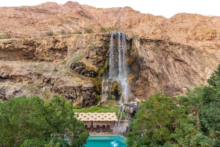 Overnight at Ma'in Hot Springs: Thermal Pools, Waterfalls & Dolmens from Amman