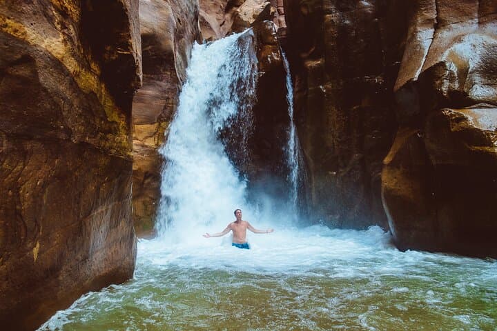 1-Night Wadi Mujib Overnight: Siq Wet Trail Adventure from Amman photo 5