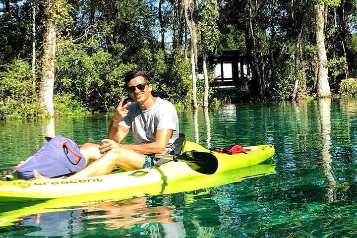 Crystal River Kayak Rental: 4-Hour Single Kayak with Manatee Viewing photo 2