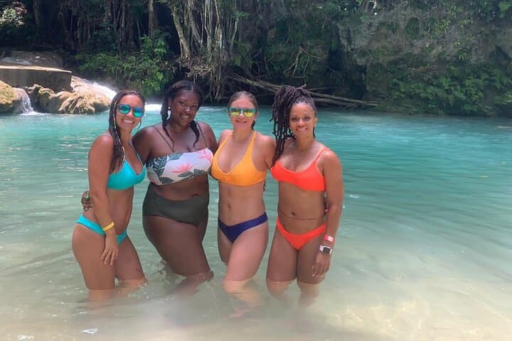 Dunn's River Falls & Blue Hole Combo — Ocho Rios Waterfall Climb, Cliff Jumps & Rope Swing photo 3