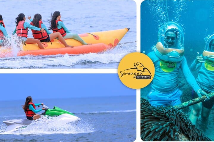 Bali Banana Boat, Jet Ski & Sea Walker — High-Speed Water Sports Package in Kuta