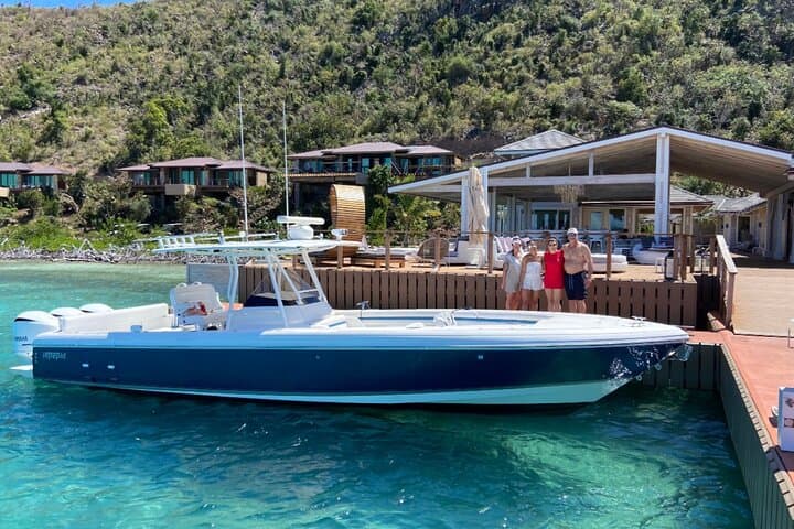 Full-Day St. Thomas Private Boat Rental on a 37' Intrepid Powerboat photo 5