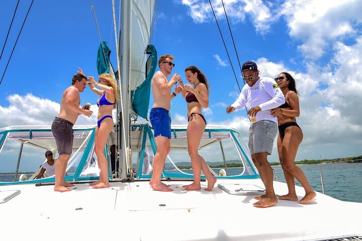 Private Montego Bay Catamaran: 3.5-Hour Snorkel Cruise with DJ and Open Bar photo 2