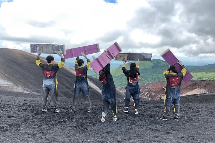 Cerro Negro Volcano Sandboarding from León: Hike, Crater Views & Sand Descent photo 2