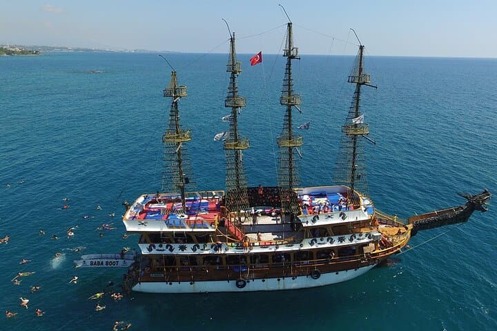 Manavgat Full-Day Boat Trip from Side — Swim, Lunch & Foam Party photo 3