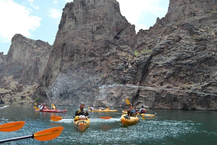 Paddling to Emerald Cave: Guided Kayak Tour Through Black Canyon from Las Vegas photo 5