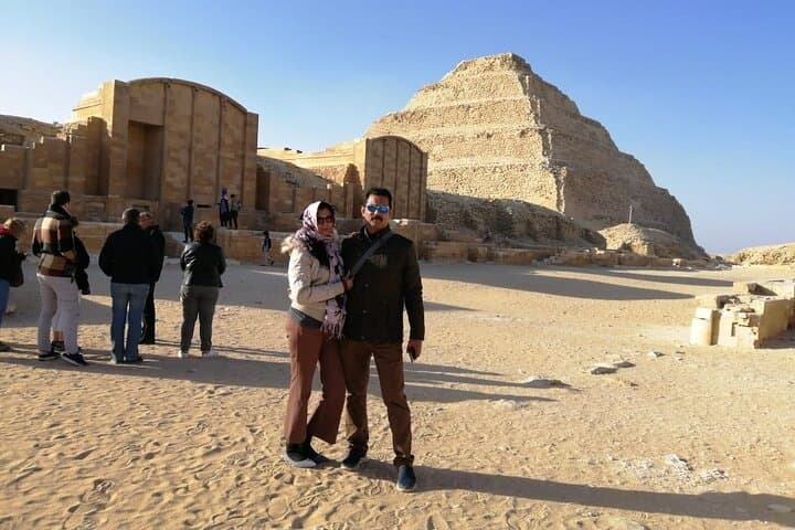 Giza Pyramids, Sphinx, Saqqara & Memphis: Private Full-Day Tour with an Egyptologist photo 2