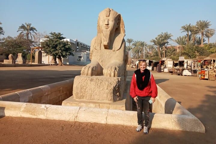 Giza Pyramids, Sphinx, Saqqara & Memphis: Private Full-Day Tour with an Egyptologist photo 4