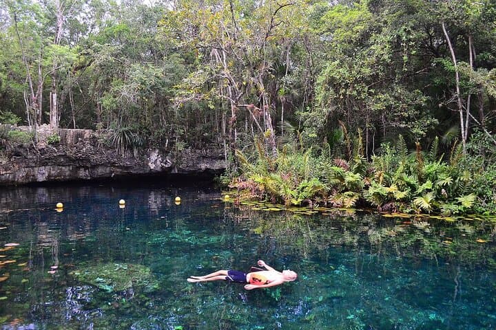 Cenote Triple Adventure Tour in Tulum: Snorkel, Cliff-Jump & Swim Three Iconic Sinkholes photo 3