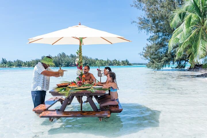 Private Bora Bora Snorkeling Cruise — Motu BBQ, Sharks & Stingrays