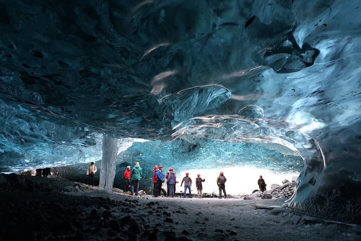2-Day Blue Ice Cave & Jökulsárlón Glacier Lagoon Tour from Reykjavík