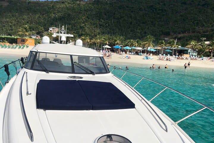Private Luxury Yacht Charter from St. Thomas to St. John — 58' Viking Princess Day Trip photo 3