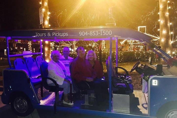Private Nights of Lights Tour — St. Augustine Historic District Holiday Golf Cart Experience photo 4