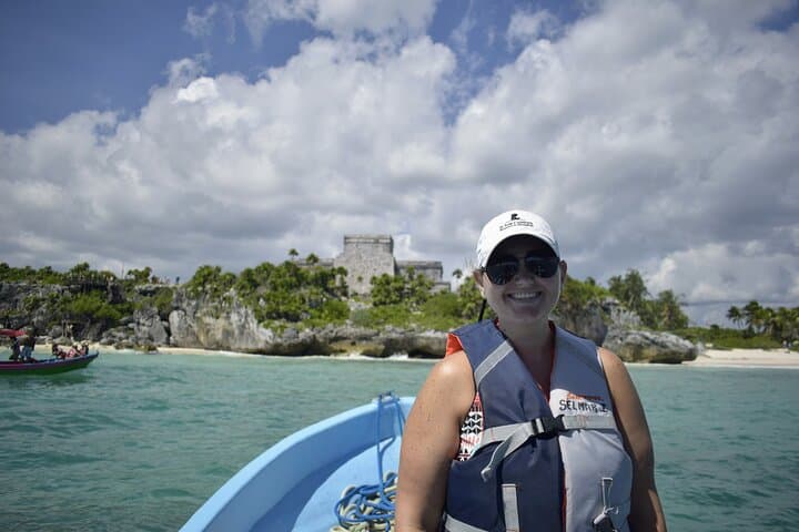 Private Tulum Tour: Snorkel the Mesoamerican Reef, Explore a Jungle Cenote & Visit Tulum Ruins photo 2