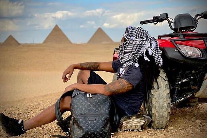 Giza Pyramids Day Tour: ATV, Camel Ride & Nile Lunch