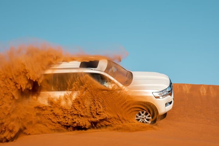 Private Lahbab Desert Safari: Dune Bashing, Camel Ride & Dinner Under Stars photo 4
