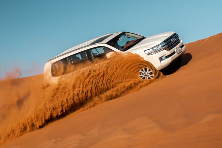 Private Lahbab Desert Safari: Dune Bashing, Camel Ride & Dinner Under Stars photo 6