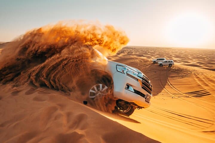 Private Lahbab Desert Safari: Dune Bashing, Camel Ride & Dinner Under Stars