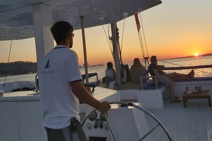 Private 2-Hour Catamaran Sailing on Lisbon's Tagus River — Sunset & Landmark Views photo 2