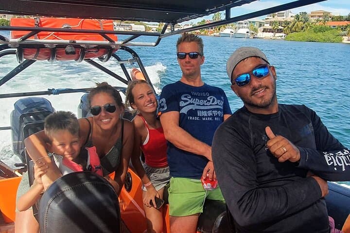 RIB Powerboat Snorkel & Sightseeing Tour in Willemstad, Curaçao photo 3