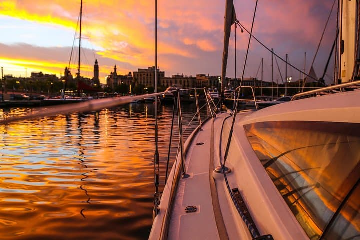 Sunset Private Sailing Experience in Barcelona: Private Yacht Charter from Port Olímpic photo 5