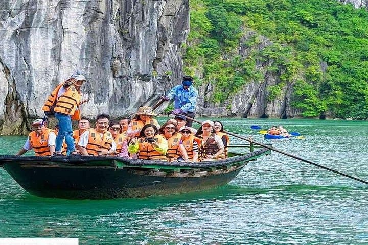 Halong Bay 2-Day Luxury Cruise: Venezia Ship through Lan Ha & Cat Ba photo 2