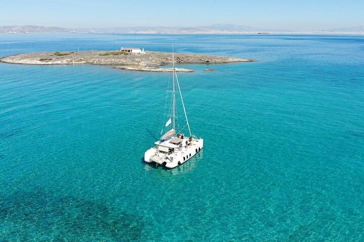 Morning Semi‑Private Catamaran Cruise Along the Athenian Coast with Lunch photo 2