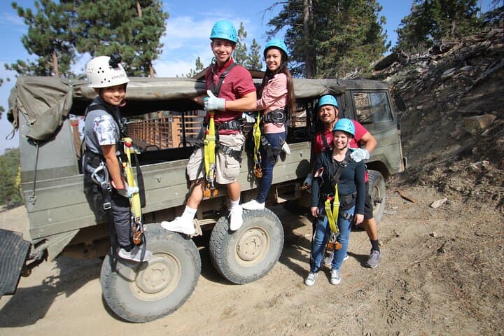 Big Bear High-Speed Zipline Tour: 9 Ziplines & Suspension Bridge Adventure photo 3